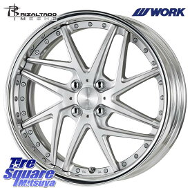 WORK RIZALTADO MESH2 A Disk 17インチ 2ピース 17 X 7.0J +45 4穴 100 グッドイヤー EfficientGrip Performance エフィシェントグリップ パフォーマンス XL VW 正規品 新車装着 サマータイヤ 195/40R17 フィット