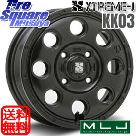 MLJ KK03 XTREME-J エクストリームJ ホイール 12インチ 12 X 3.5J +45 4穴 100 KENDA ケンダ KR33 KOMENDO サマータイヤ 145/80R12 80*78