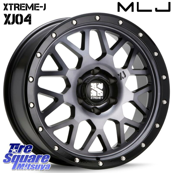 楽天市場】MLJ XJ04 XTREME-J エクストリームJ XTREME-J ホイール 20 