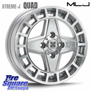 MLJ QUAD �N�A�b�h XTREME-J �z�C�[�� 14�C���` �G�N�X�g���[�� 14 X 4.5J +45 4�� 100 �z�C�[���̂� 4�{���i N-BOX �f���J�~�j2WD �f���J�~�j4WD �L���X�g[�A�N�e�B�o] �^���g �X�y�[�V�A Mx27/37/47S�\���I�E