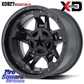 KMC XD827 ROCKSTAR3 ホイール 20インチ 20 X 9.0J +18 5穴 114.3 ホイールのみ 4本価格