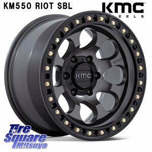 KMC KM550 RIOT SBL ANTHRACITE zC[ 17C` 17 X 8.5J +10 6 139.7 zC[̂ 4{i