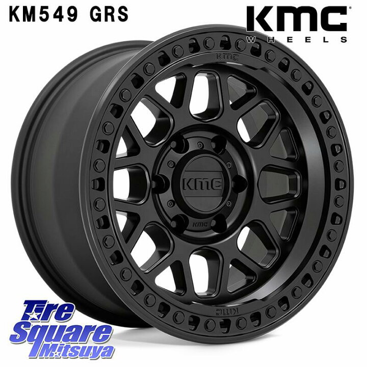 楽天市場】KMC KM549 GRS ホイール 17インチ 17 X 9.0J +0 6穴 139.7 