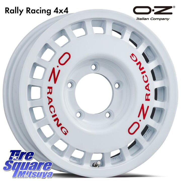 楽天市場】OZ Rally Racing 4x4 ジムニー用 ホイール 16インチ 16 X  
