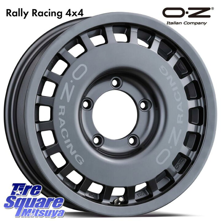 楽天市場】OZ Rally Racing 4x4 ラリーレーシング ジムニー用 ホイール 