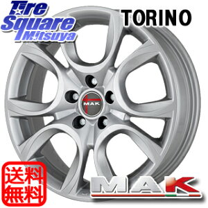 阿部商会 MAK TORINO(トリノ) ホイール 17インチ 17 X 7.5J(ALFAROMEO JULIETA 940) +41 5穴 110 ホイールのみ 4本価格 アルファロメオ ジュリエッタ