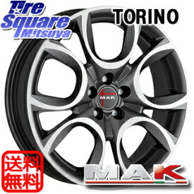 阿部商会 MAK TORINO(トリノ) ホイール 16インチ 16 X 6.5J(FIAT 500) +35 4穴 98 グッドイヤー EfficientGrip Performance エフィシェントグリップ パフォーマンス XL 正規品 新車装着 サマータイヤ 195/45R16 フィアット500 500C 500S