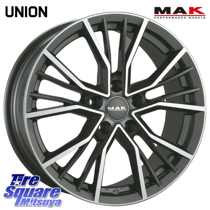 楽天市場】阿部商会 MAK UNION ホイール 18インチ 18 X 8.0J(AUDI Q5 