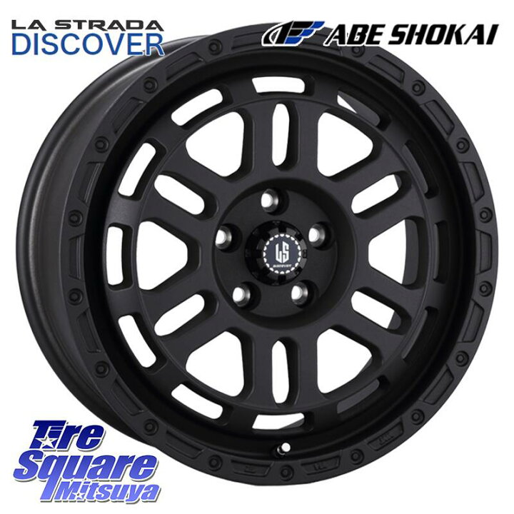 楽天市場】阿部商会 LA STRADA DISCOVER ホイール 18インチ 18 X 8.0J 