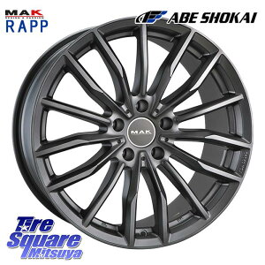 阿部商会 MAK RAPP ホイール 19インチ 19 X 9.0J +38 5穴 112 ホイールのみ 4本価格