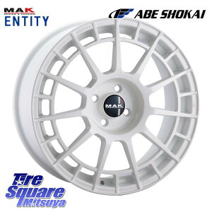 阿部商会 MAK ENTITY ホイール 17インチ 17 X 7.0J(ABARTH 500e FA1) +35 4穴 98 ホイールのみ 4本価格 フィアット ABARTH 500e