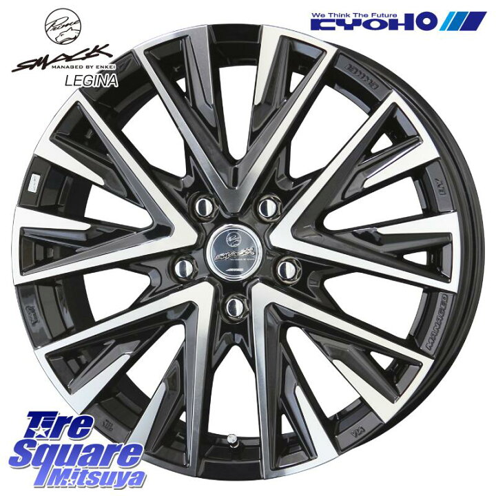 楽天市場】KYOHO スマック レジーナ SMACK LEGINA ホイール 16 X 6.5J 