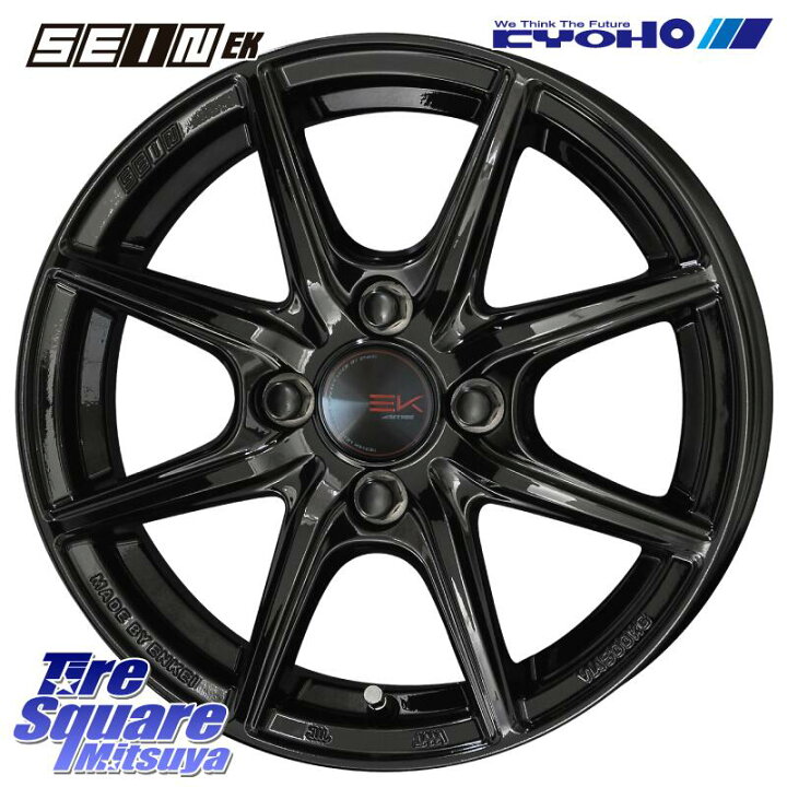 楽天市場】KYOHO SEIN EK ザインEK ホイール 14インチ 14 X 5.5J +43 4 