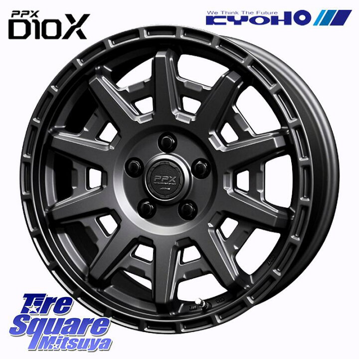 楽天市場】KYOHO PPX D10X ホイール 15インチ 15 X 6.0J +45 5穴 100 