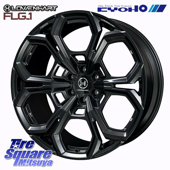 楽天市場】KYOHO LOWENHART FLG_1 FORGED ホイール 22インチ 22 X 10.0 