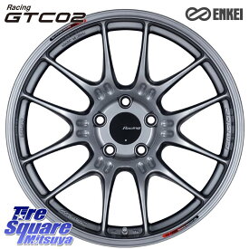 ENKEI エンケイ RACING GTC02 シルバー ホイール 19インチ 19 X 9.5J +27 5穴 114.3 ホイールのみ 4本価格