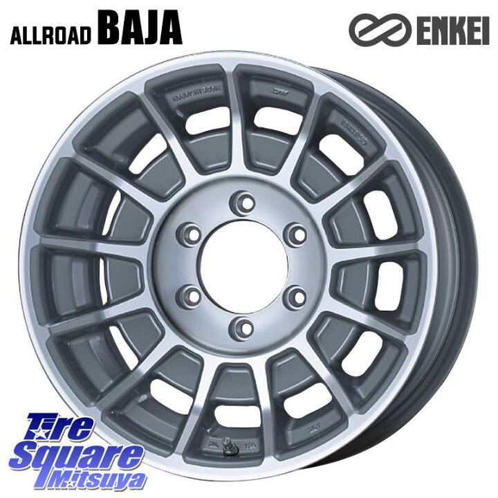 楽天市場】ENKEI エンケイ ALLROAD BAJA ホイール4本 17インチ 17 X 