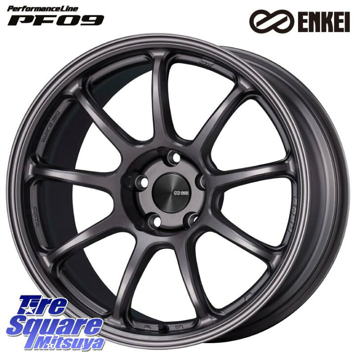 楽天市場】ENKEI PerformanceLine PF09 ホイール 4本 18インチ 18 X 