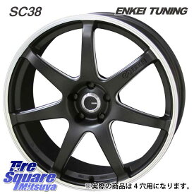 KYOHO ENKEI TUNING SC38 ホイール 4本 17インチ 17 X 7.0J +43 4穴 100 グッドイヤー EfficientGrip Performance エフィシェントグリップ パフォーマンス XL VW 正規品 新車装着 サマータイヤ 195/40R17 フィット