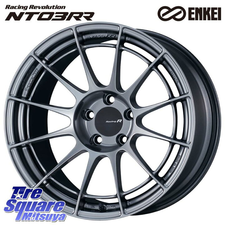 楽天市場】ENKEI エンケイ Racing Revolution NT03RR ホイール 18 X 