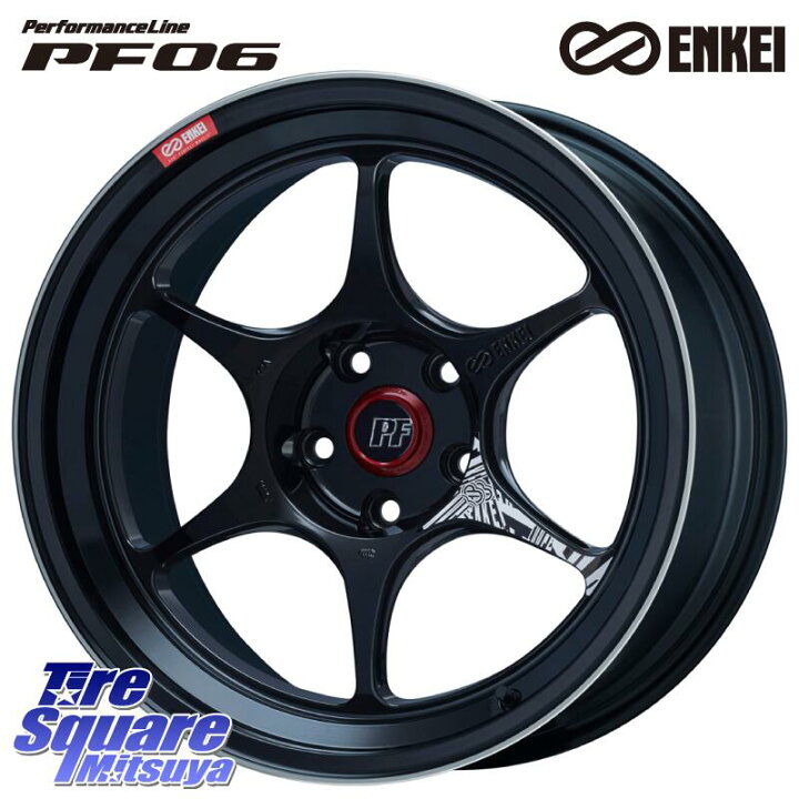 楽天市場】ENKEI エンケイ PerformanceLine PF06 BK ホイール 16インチ 