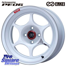 ENKEI エンケイ PerformanceLine PF06 ホイール 17インチ 17 X 7.5J(ND5RC Brembo) +38 4穴 100 ブリヂストン POTENZA ポテンザ S007A 【正規品】 サマータイヤ 205/40R17