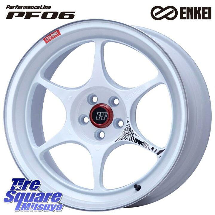 楽天市場】ENKEI エンケイ PerformanceLine PF06 ホイール 18インチ 18  