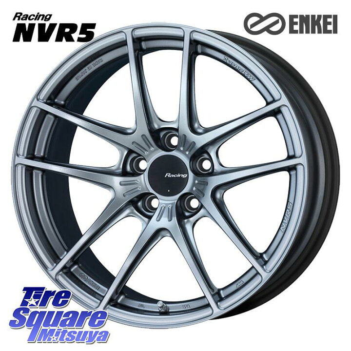楽天市場】ENKEI エンケイ Racing NVR5 ホイール 19インチ 19 X 10.5J 