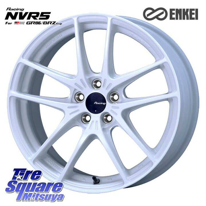 楽天市場】ENKEI エンケイ Racing NVR5 For GR86・BRZ Cup ホイール 17 