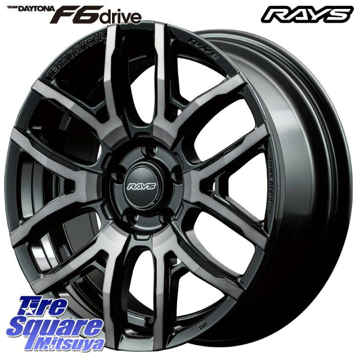 楽天市場】RAYS レイズ DAYTONA デイトナ F6 drive ホイール 18インチ 