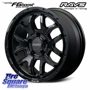 RAYS �y���i����8~9���z F6 boost BLACK EDITION TEAM DAYTONA �f�C�g�i �u���b�N�G�f�B�V���� �z�C�[�� 17�C���` 17 X 8.0J +35 5�� 114.3 �z�C�[���̂� 1�{���i 30�n�A���t�@�[�h 30�n���F���t�@�C�A 20�n�A���t