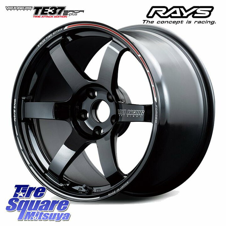 楽天市場】RAYS 【欠品次回8~9月】 TE37 SAGA S-plus TIME ATTACK 