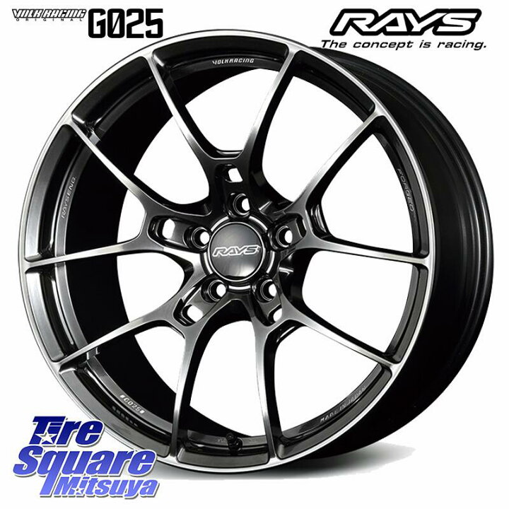 楽天市場】RAYS 【欠品次回~1月】 G025 VOLK RACING 鍛造 ホイール 18 