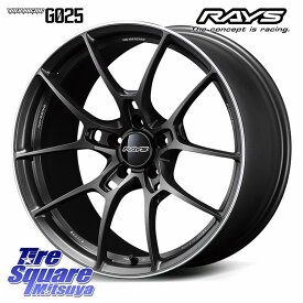 RAYS 【欠品次回10~11月】 G025 VOLK RACING 鍛造 ホイール 18インチ 18 X 8.5J(M14B) +35 5穴 114.3 ブリヂストン アレンザ ALENZA LX200 サマータイヤ 235/60R18 レクサスNX20系