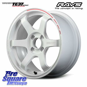 RAYS yi11~12z TE37 SONIC TIME ATTACK EDITION b zC[ 16C` 16 X 7.0J +49 4 100 zC[̂ 4{i