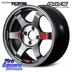 RAYS VOLK RACING TE37 SAGA SL 鍛造 ホイール 15インチ 15 X 7.0J +35 4穴 100 ホイールのみ 4本価格