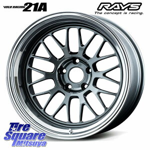 RAYS yi2~3z VOLK RACING 21A b zC[ 18C` [vmFi 18 X 8.5J +34 5 114.3 zC[̂ 4{i AEg_[PHEV