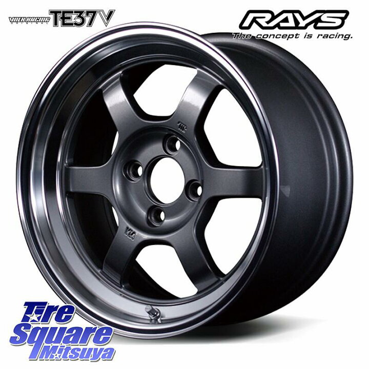 楽天市場】RAYS 【欠品次回12月】 VOLK RACING TE37V 鍛造 ホイール 15 