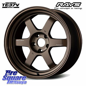RAYS �y���i����7���z TE37V MARK-2 VOLK RACING �b�� �z�C�[�� 18�C���` �[���v�m�F���i 18 X 10.5J +15 5�� 114.3 �z�C�[���̂� 4�{���i