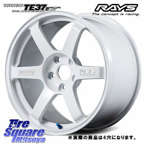 RAYS �y���i����v�⍇���z VOLK RACING TE37 SAGA S-plus 30th MACHINING Ver �z�C�[�� 17�C���` 17 X 7.5J +38 4�� 100 �z�C�[���̂� 4�{���i MAZDA2 ���[�h�X�^�[(���[�_�E����)