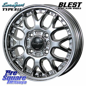BLEST EuroSport Type815 �y�����Ԑ�p �z�C�[�� 14�C���` 14 X 4.5J +45 4�� 100 �z�C�[���̂� 4�{���i N-BOX �f���J�~�j2WD �f���J�~�j4WD �L���X�g[�A�N�e�B�o] �^���g �X�y�[�V�A Mx27/37/47S�\���I�E�f���JD2 