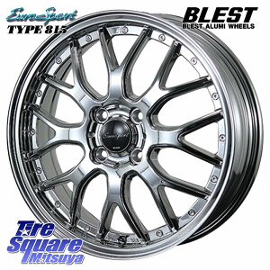 BLEST EuroSport Type815 �y�����Ԑ�p �z�C�[�� 15�C���` 15 X 5.0J +45 4�� 100 �z�C�[���̂� 1�{���i N-BOX �L���X�g[�A�N�e�B�o] �_�C�n�cTAFT �^���g �X�y�[�V�A Mx27/37/47S�\���I�E�f���JD2 �s�N�V�X�W���C
