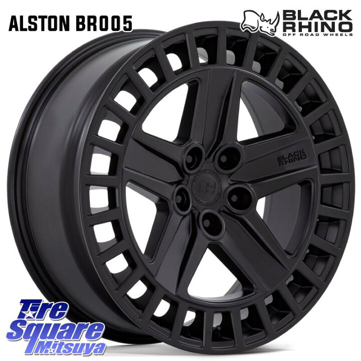 楽天市場】BLACK RHINO ALSTON アルストン ホイール 20インチ ブラック 