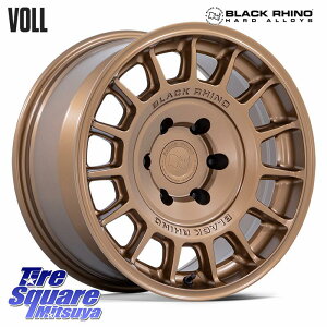 BLACK RHINO VOLL �{�� �u�����Y �z�C�[�� 17�C���` �u���b�N���C�m 17 X 8.5J +25 6�� 139.7 �z�C�[���̂� 1�{���i GUN226�n�C���b�N�X 150�n�v���h �g���C�g��GSR