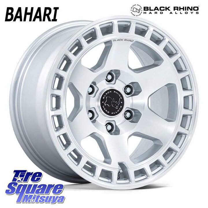 楽天市場】BLACK RHINO BAHARI バハリ ホイール 18インチ ブラック 