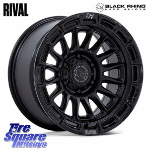 BLACK RHINO RIVAL ���C�o�� �z�C�[�� 17�C���` �u���b�N���C�m 17 X 8.5J +10 6�� 139.7 �z�C�[���̂� 4�{���i