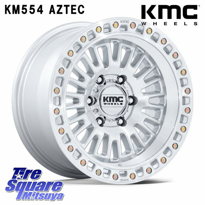 楽天市場】KMC KM554 AZTEC ホイール 17インチ 17 X 8.5J +0 6穴 139.7  