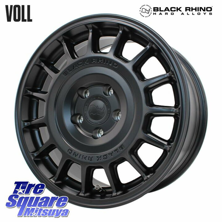 楽天市場】BLACK RHINO VOLL ボル ブラック ホイール 17インチ 