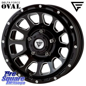 DELTA FORCE デルタフォース オーバル シエラ専用 インセット-5 16インチ 16 X 6.0J +0 5穴 139.7 ホイールのみ 1本価格 ジムニー専用(要オーバーフェンダー等) ジムニー専用(要リフトアップ・オーバーフェンダー等) ジムニ−シエラ・ノマド(カスタム) ジムニ−シエラ・ノ