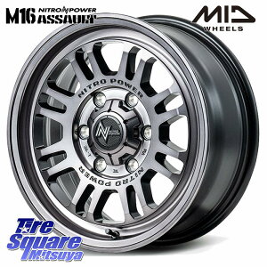 MANARAY NITRO POWER M16 ASSAULT zC[ 16C` 16 X 6.5J +38 6 139.7 zC[̂ 4{i 200nnCG[X